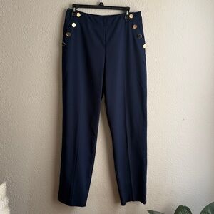 NWT Liz Claiborne wide leg sailor type pants